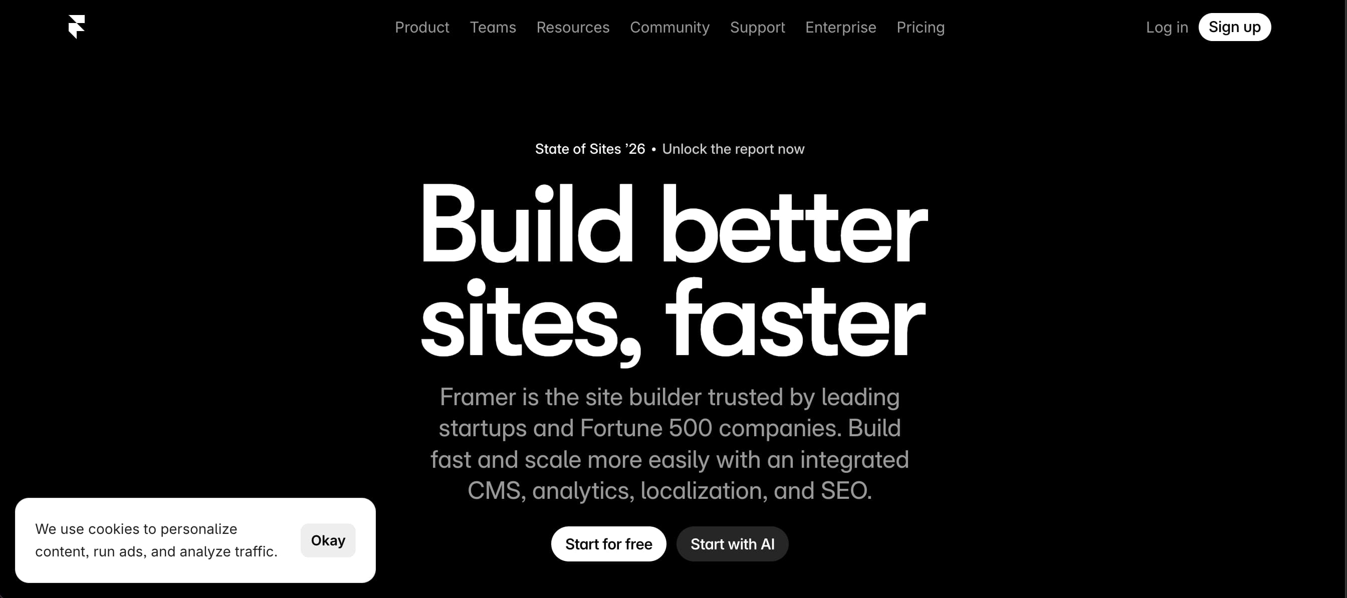 Framer公式サイト