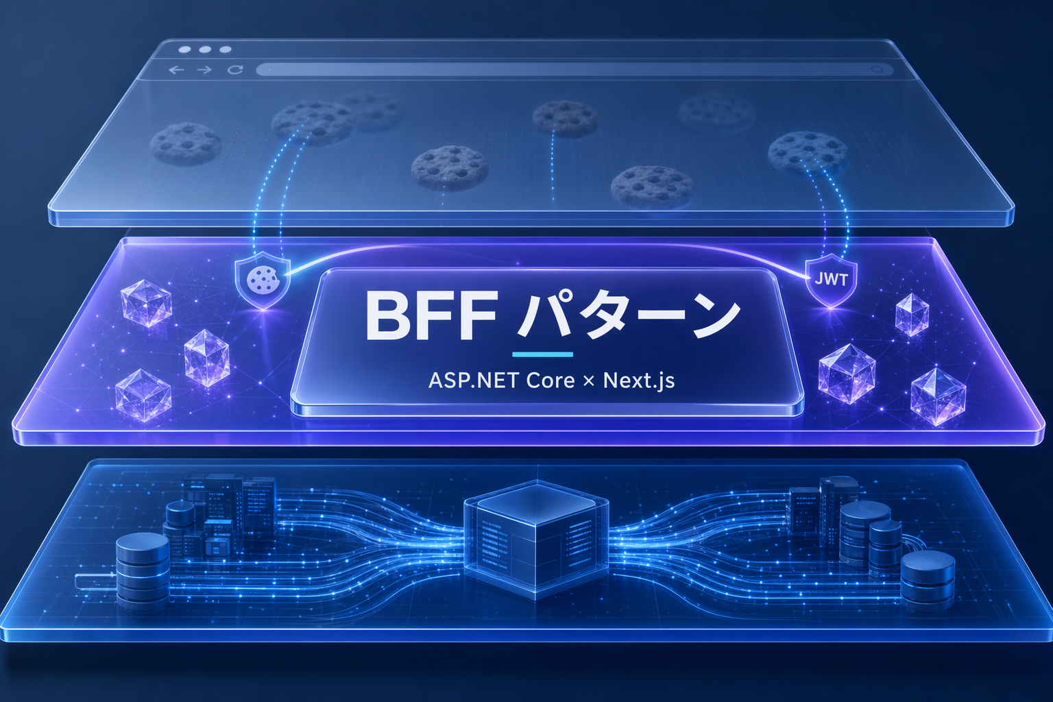 ASP.NET Core × Next.js の BFF パターン — 認証・キャッシュ・SSR の最適解