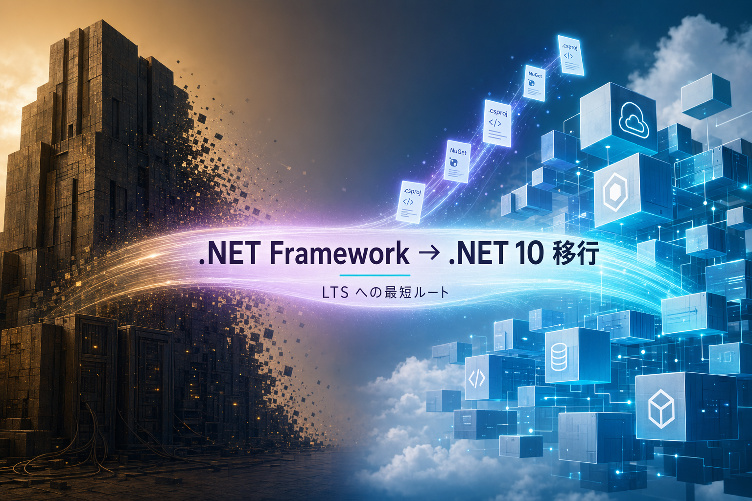.NET Framework 4.x から .NET 10 への移行プレイブック — LTS への最短ルート