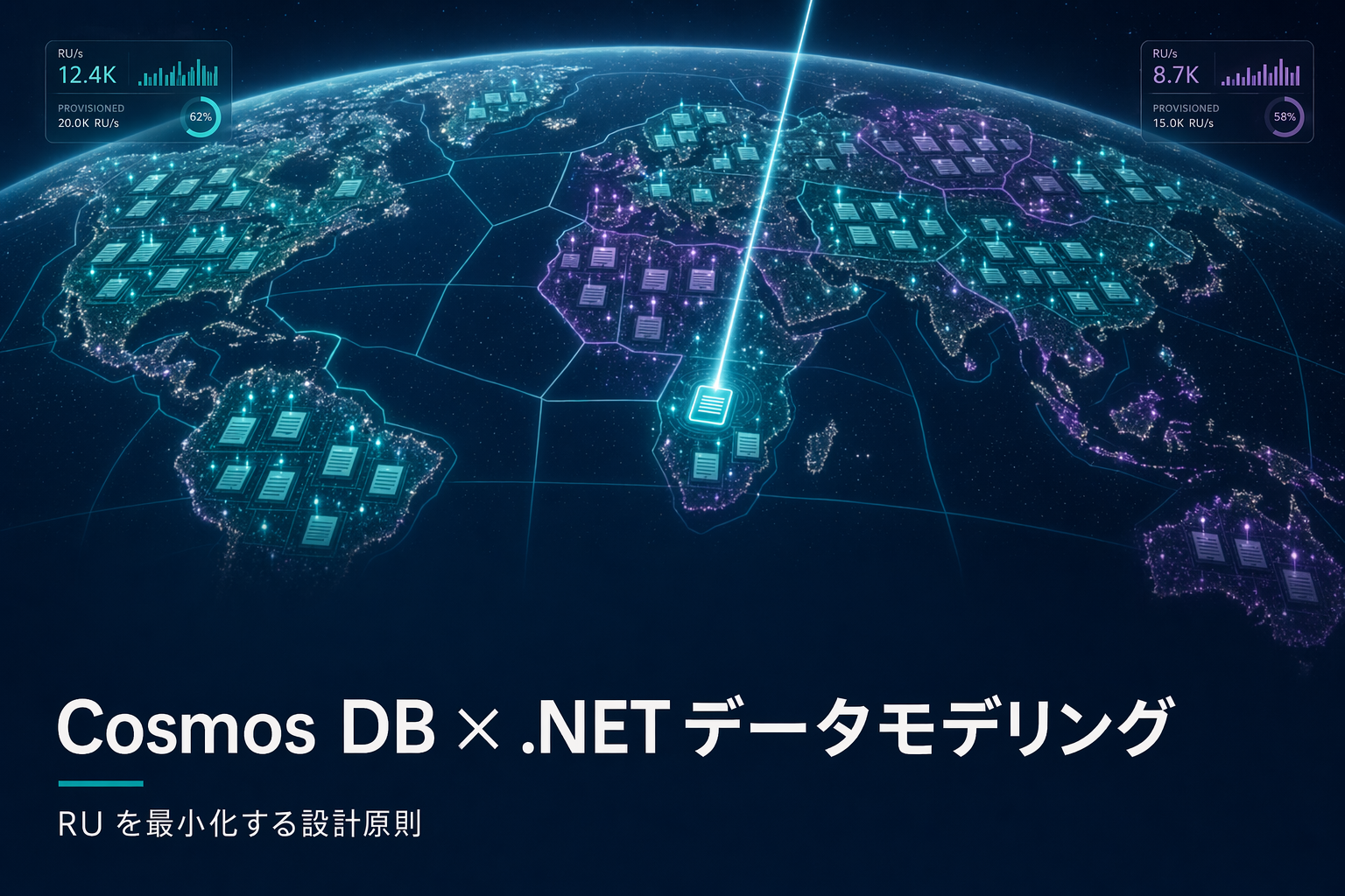 Azure Cosmos DB × .NET のデータモデリング — RU を最小化する設計原則